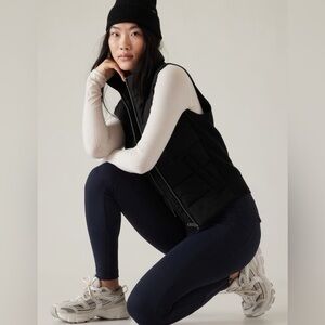 NWT Athleta Delancey Skyline Navy Tight Size Small.